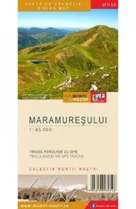 Muntii Maramuresului. Harta de drumetie de Muntii nostri