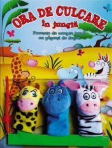 Ora de culcare. In jungla. Poveste cu papusi de deget