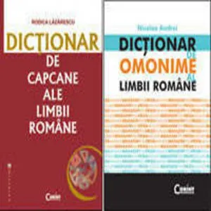 Pachet: Dictionar de capcane ale limbii romane - Dictionar de omonime al limbii romane
