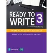 Ready to Write 3 with Essential Online Resources de Karen Blanchard