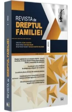 Revista de Dreptul Familiei nr.2/2022 de Autor Anonim