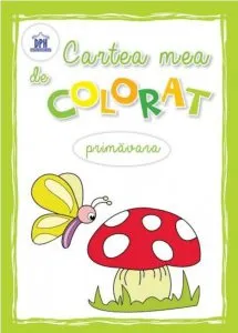 Cartea mea de colorat - primavara