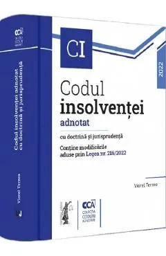 Codul insolventei adnotat cu doctrina si jurisprudenta de Viorel Terzea