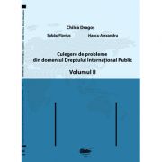 Culegere de probleme din domeniul Dreptului International Public, volumul 2. Color