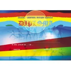 Diploma scolara SPORT (DLFD021) de Diploma Scolara