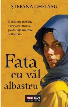 Fata cu val albastru