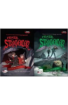 Pachet 8: Ceasul strigoilor. Cutitul vampirilorInima trolului