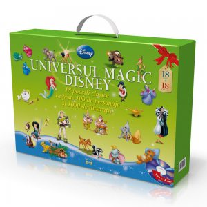 Pachet: Universul magic Disney (18 carti cu CD-uri audio)