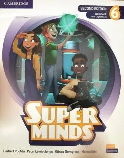Super Minds 2ed Level 6 Workbook with Digital Pack British English de Guenter Gerngross