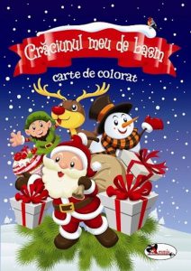 Craciunul meu de basm. Carte de colorat