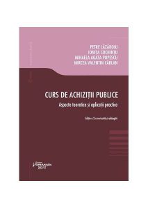 Curs de achiziții publice.Aspecte teoretice și aplicații practice