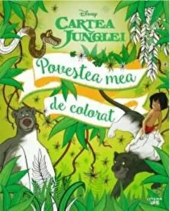 Disney. Cartea junglei. Povestea mea de colorat