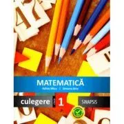 Matematica. Culegere pentru clasa I de Simona Brie