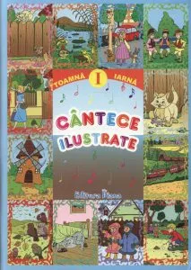 Set planse cantece ilustrate toamna-iarna. Volumul I