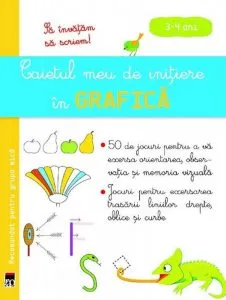 Caietul meu de grafica 3-4 ani de Larousse