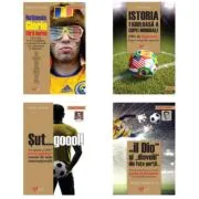 Colectia Legendele Arenei. Pachet 4 carti despre istoria fotbalului de Bogdan Costea