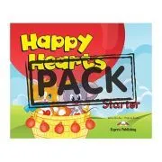 Curs limba engleza Happy Hearts Starter Manualul Elevului cu Stickers si Press Outs de Jenny Dooley