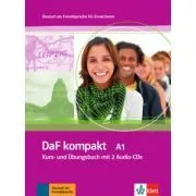DaF kompakt A1. Deutsch als Fremdsprache für Erwachsene. Kurs- und Übungsbuch mit 2 Audio-CDs de Birgit Braun
