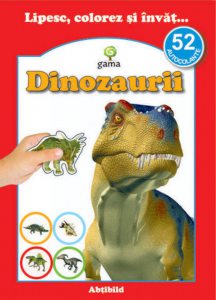 Dinozaurii. 52 autocolante