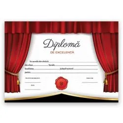 Diploma de excelenta (DZC02) de Diploma Scolara