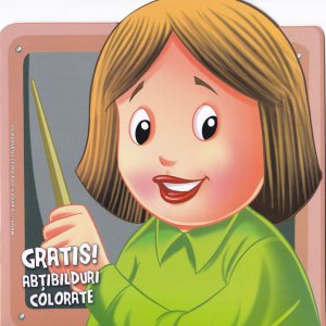 Învățătoarea. Carte de colorat