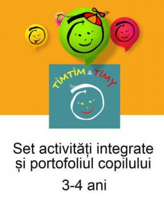 Set activitati integrate si portofoliul copilului Timtim-Timy 3-4 ani