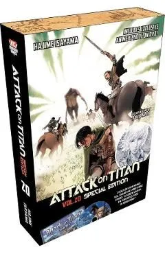 Attack on Titan 20 Manga Special Edition W/DVD [With DVD] de Hajime Isayama