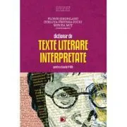 Dictionar de texte literare interpretate de Florin Sindrilaru