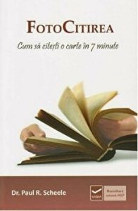 FotoCitirea. Cum sa citesti o carte in 7 minute