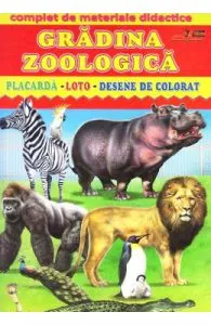 Gradina zoologica de Desene de colorat