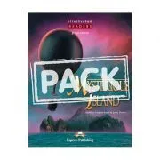 Literatura adaptata pentru copii Benzi desenate The mysterious island cu CD de Virginia Evans