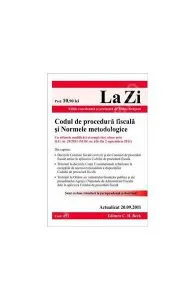 Noul Cod de procedura fiscală și Normele metodologice de aplicare. Cod 694. Actualizat la 10.07.2019