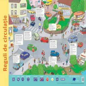Plansa - Reguli de circulatie de Nelson Verlag
