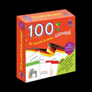 100 de cuvinte in limba germana - joc bilingv de Didactica Publishing House