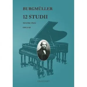 Burgmuller - 12 studii pentru pian