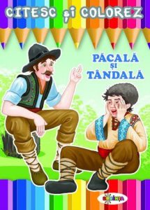 Citesc si colorez - Pacala si Tandala