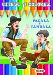 Citesc si colorez - Pacala si Tandala