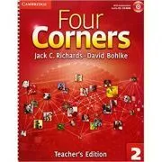 Four Corners Level 2 Teacher's Edition with Assessment Audio CD/CD-ROM de Jack C. Richards