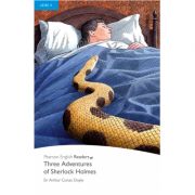 Level 4. Three Adventures of Sherlock Holmes Book and MP3 Pack