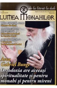 Lumea Monahilor Nr.139 Ianuarie 2019
