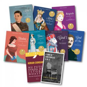 Pachet Mihai I al Romaniei. Maria a Romaniei. Margareta a Romaniei. Elisabeta. Carmen Silva. Elena a Romaniei. Carol I. Carol al II-lea. Nu putem evada. Cea mai frumoasa poveste. Vol.2. O tara se construieste zi de zi
