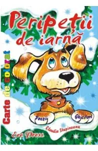 Peripetii de iarna. Carte de colorat de Claudia Stupineanu