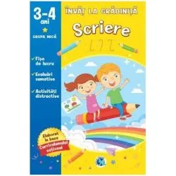 Scriere 3-4 ani. Grupa mica. Invat la gradinita