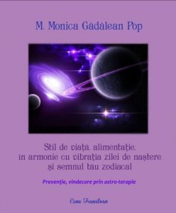 Stil de viata, alimentatie, in armonie cu vribatia zilei de nastere si semnul tau zodiacal. Preventie, vindecare prin astro-terapie