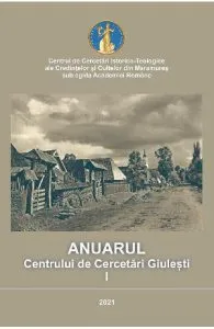 Anuarul Centrului de Cercetari Giulesti 2021