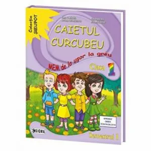 Caietul curcubeu - MEM de la usor la greu sem I de M. Lazar