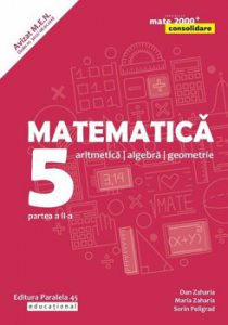 Matematica. Aritmetica, algebra, geometrie. Clasa a V-a. Consolidare. Partea a II-a. 2018-2019