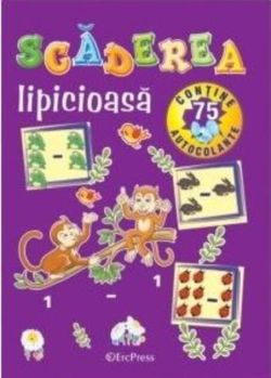 Scăderea lipicioasă. Conține 75 de autocolante