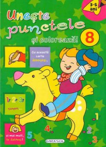 Uneste punctele si coloreaza, Vol. 8