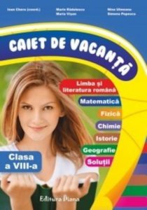 Caiet de vacanta pentru clasa a VIII-a